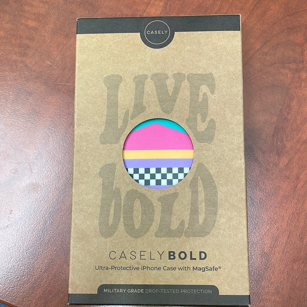 NIB Casely RAD DAD IPhone 13 pro case